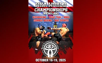 CHAMPIONNATS DU MONDE WKA EN ANGLETERRE NOS CHAMPIONS